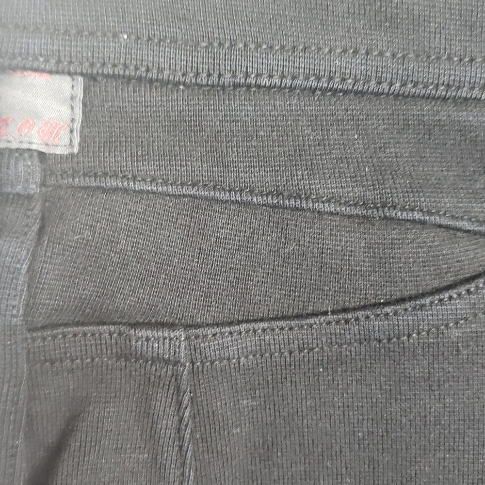 Citizens of Humanity Manner Black Denim Mini Skirt Y2K Minimalist USA Made Sz 27